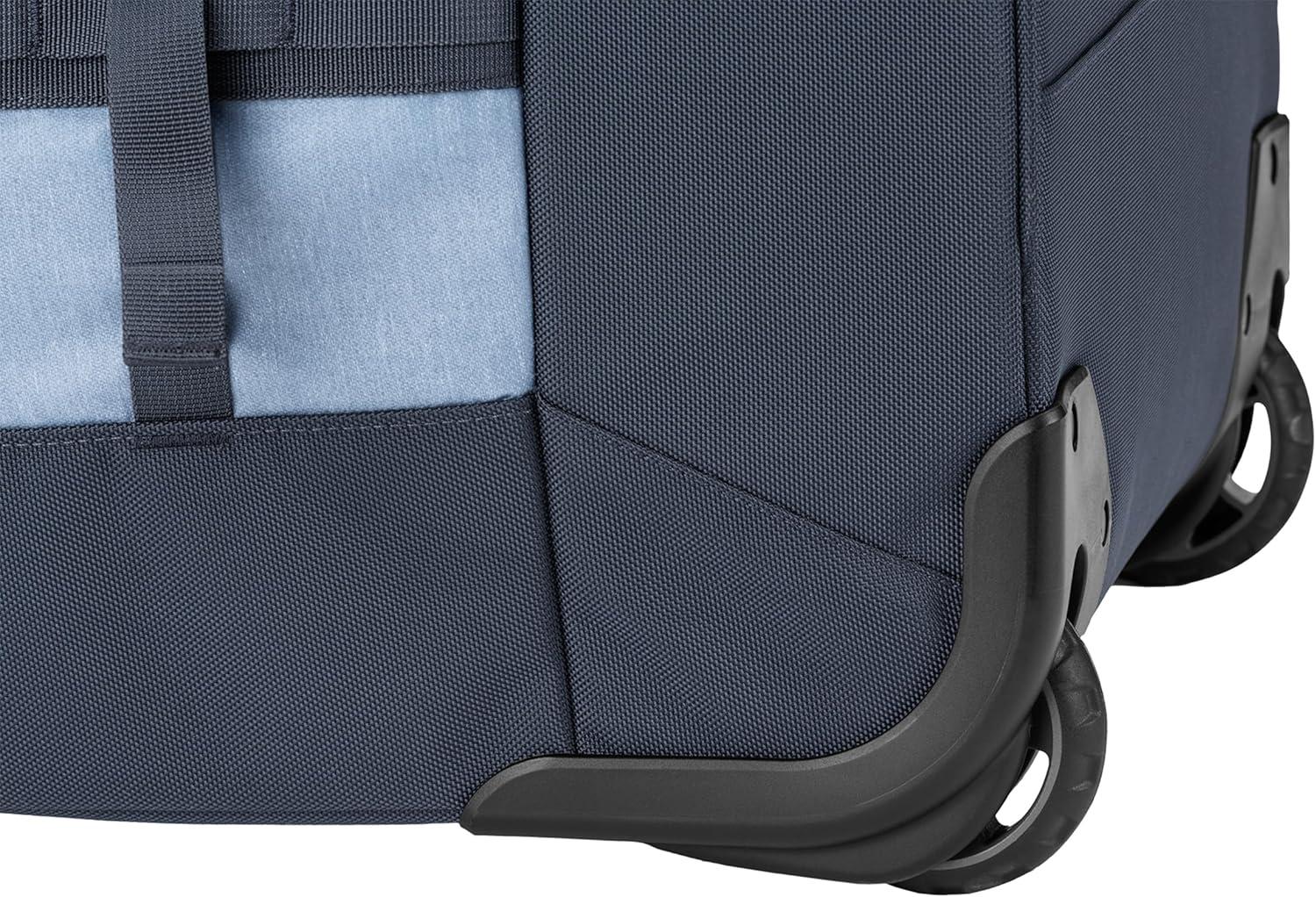 imageEagle Creek Cargo Hauler XT Wheeled Duffel Wheeled Backpack Duffel Deployable Backpack Straps Lockable ULid ampamp Easy Access Compartment 32quot Glacier BlueGlacier Blue