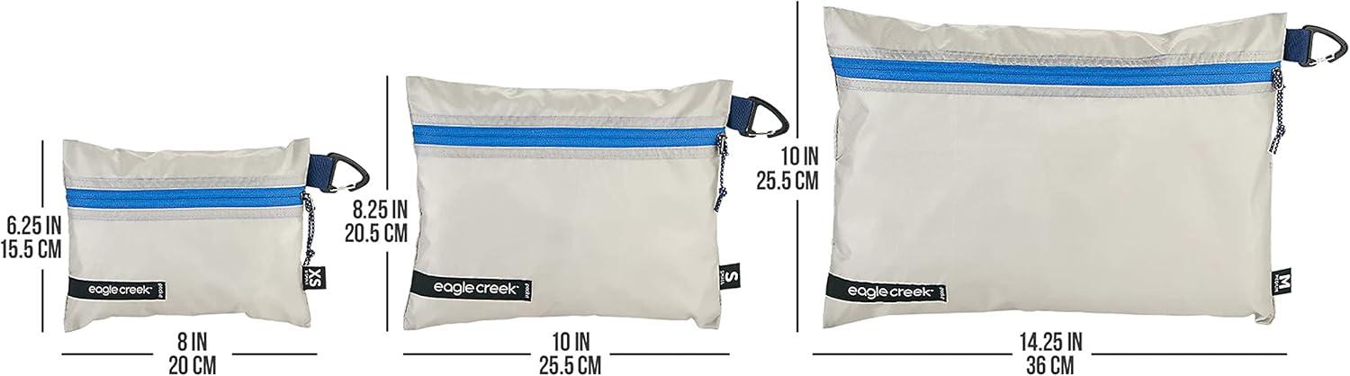 imageEagle Creek PackIt Isolate Sac Travel Bag Set Az BlueGrey Set XSSM