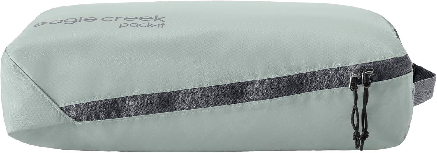 imageEagle Creek PackIt Starter Set Includes S Isolate Cube M Isolate Cube ampamp L PackIt Reveal Garment Folder Lightweight Travel ampamp Storage Essentials MandarinGrey