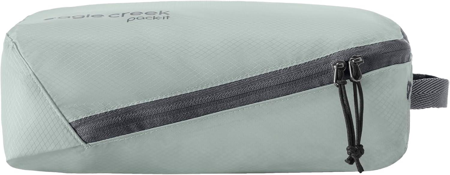 imageEagle Creek PackIt Starter Set Includes S Isolate Cube M Isolate Cube ampamp L PackIt Reveal Garment Folder Lightweight Travel ampamp Storage Essentials MandarinGrey