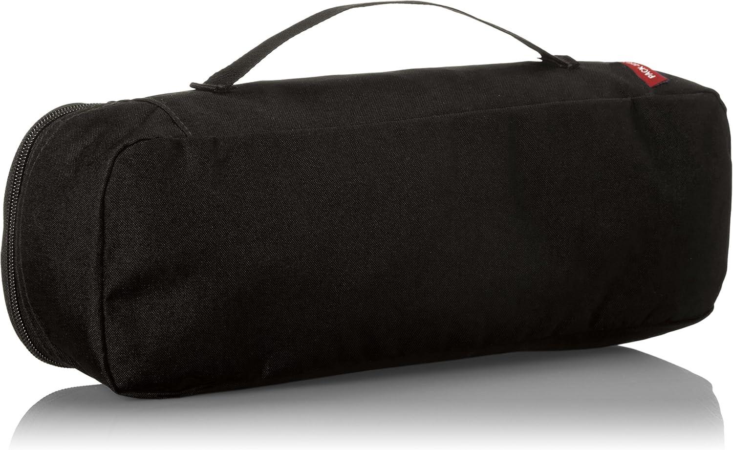 imageEagle Creek PackIt Tube Cube Small Packing Cube for Suitcases with TwoWay Zipper QuickGrab Handle and Mesh Top for Visibility and Breathability BlackBlack Original