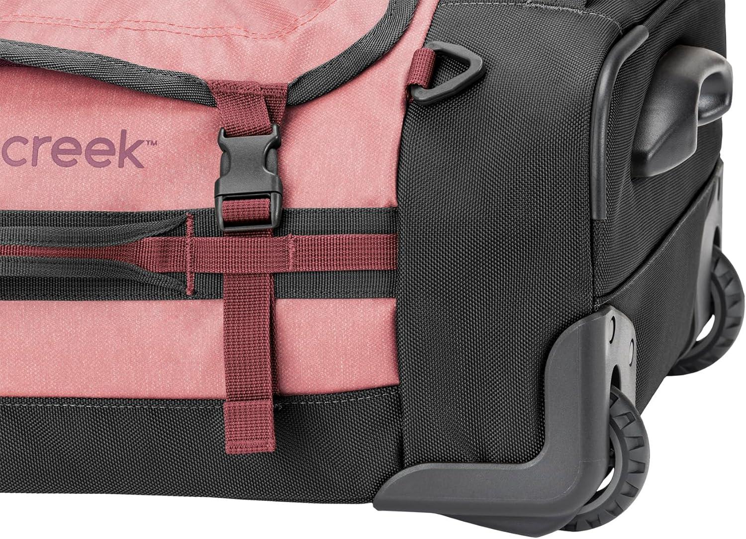 imageeagle creek Cargo Hauler XT Wheeled Duffel International Carry On Earth Red 36L22