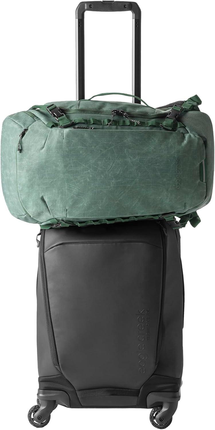 imageeagle creek Explore Backpack Adventure Travel Backpack for Hiking Comfortable Shoulder Straps Easy Access Compartments Reinforced Grab Handles Removable Hip Belt Storm Grey 26LGrass Green