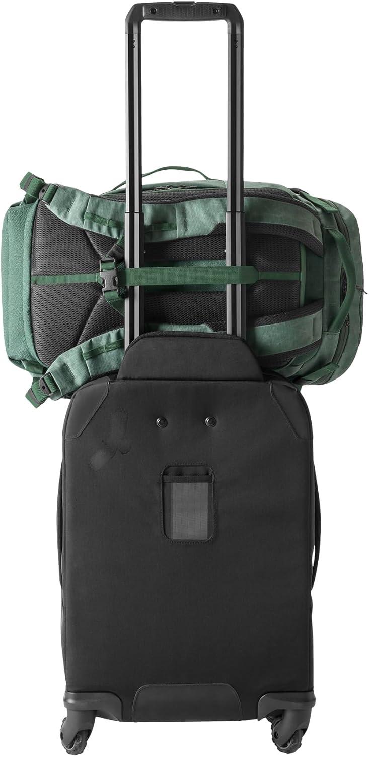 imageeagle creek Explore Backpack Adventure Travel Backpack for Hiking Comfortable Shoulder Straps Easy Access Compartments Reinforced Grab Handles Removable Hip Belt Storm Grey 26LGrass Green