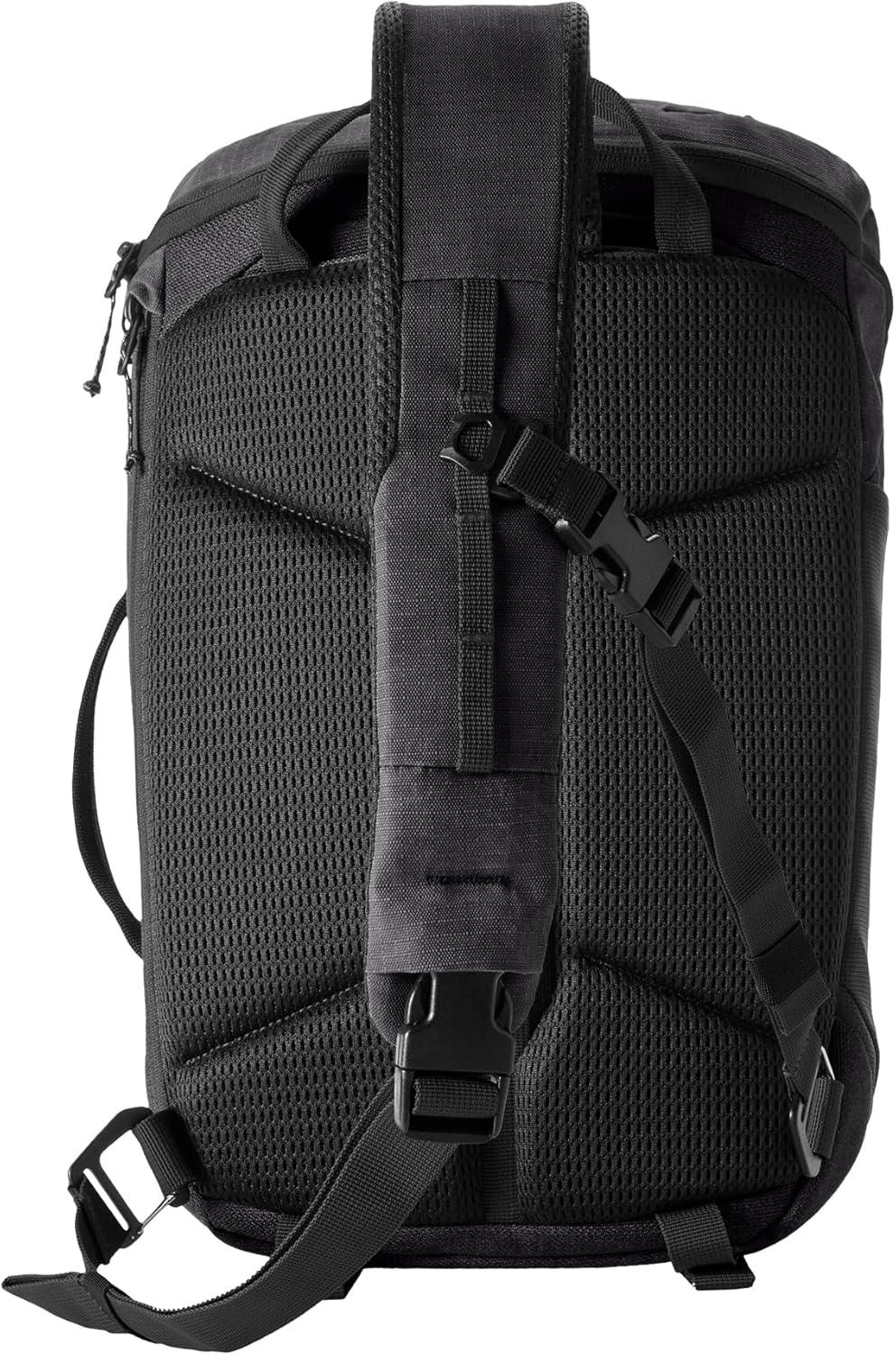 imageeagle creek Explore Sling Pack Compact Crossbody Sling Bag With Cushioned Back Panel Reinforced Side Grab Handle ampamp Stretchy Mesh Side Pockets Travel Accessories BlackBlack