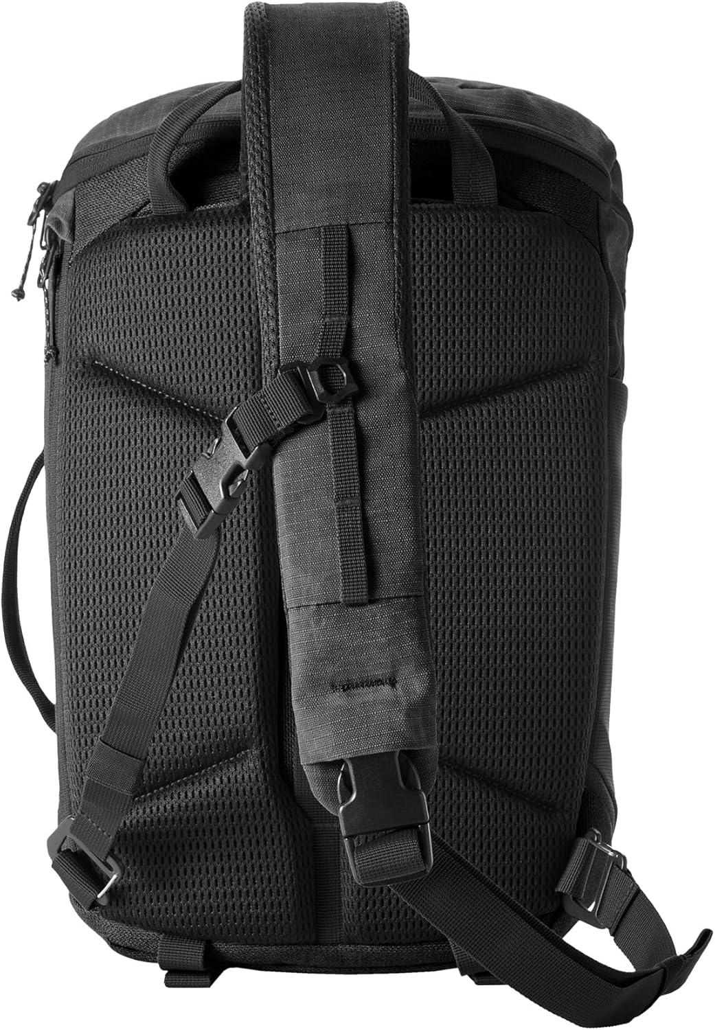 imageeagle creek Explore Sling Pack Compact Crossbody Sling Bag With Cushioned Back Panel Reinforced Side Grab Handle ampamp Stretchy Mesh Side Pockets Travel Accessories BlackBlack