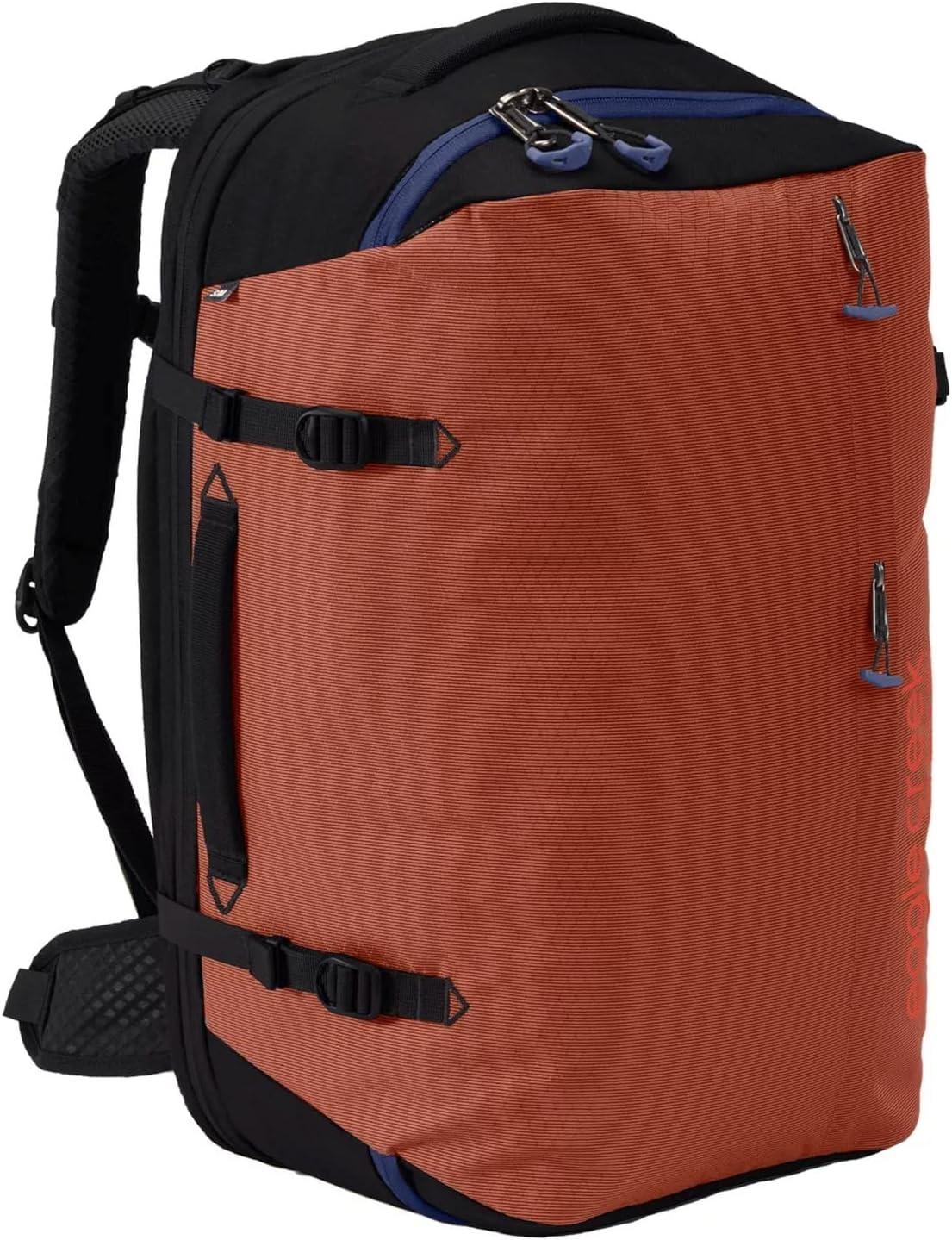 imageeagle creek Tour Travel Backpack 40L SM Durable and Expandable with Ergonomic Fit Laptop Pocket and Lockable Zippers BlackMidnight Sun