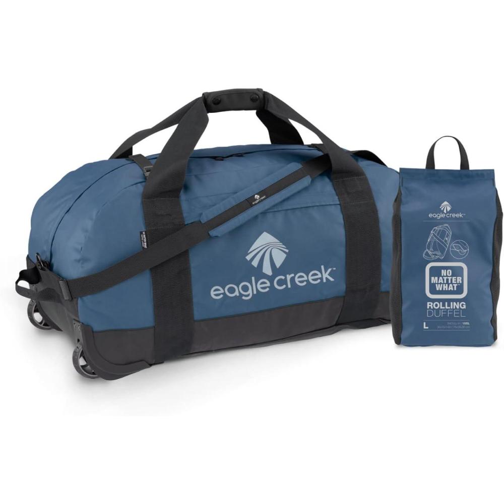 imageEagle Creek No Matter What Rolling Duffle Bag Slate Blue