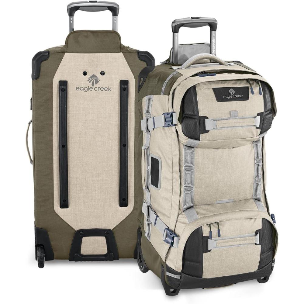 imageeagle creek ORV 30quot 2Wheel Trunk Rugged Large Suitcase with Wheels and Handle MultiPoint Grab Handles Internal Organization ampamp WetDry Compartment Natural StoneNatural Stone