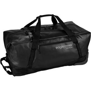 Eagle Creek Migrate 110L Wheeled Duffel Bag – Durable, Weather-Resistant Travel Duffel with Smooth Wheels – Multiple Carry Options for Easy Transport – Rush Blue(Black)