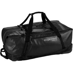 Eagle Creek Migrate 130L Wheeled Duffel Bag – Durable, Weather-Resistant Travel Duffel with Smooth Wheels – Multiple Carry Options for Easy Transport – Willow Green(Midnight Black)