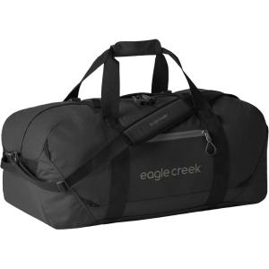Eagle Creek No Matter What Duffel Bag – Eco Friendly Duffel for Sustainable Travel – Adjustable Shoulder Strap – Multiple Carry Options – Easy to Store – Safari Brown – 60L(Black)