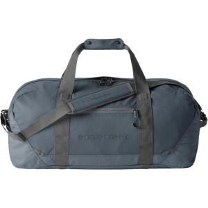 Eagle Creek No Matter What Duffel Bag – Eco Friendly Duffel for Sustainable Travel – Adjustable Shoulder Strap – Multiple Carry Options – Easy to Store – Safari Brown – 60L(Smoke)