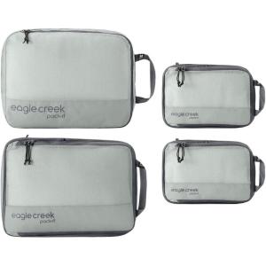 Eagle Creek Pack-It Isolate Carry-On Set – Compact Compression Cube Set for Optimizing Luggage Space – Convenient Top Handle – Internal Storage Divider – Water-Resistant – Washable – Blue Dawn(Storm Grey)