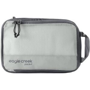 Eagle Creek Pack-It Isolate Compression Cube – Lightweight Compression Cube for Optimizing Luggage Space – Easy-Grab Zipper – Convenient Top Handle – Recycled Materials – Medium(Storm Grey)