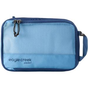 Eagle Creek Pack-It Isolate Compression Cube – Lightweight Compression Cube for Optimizing Luggage Space – Easy-Grab Zipper – Convenient Top Handle – Recycled Materials – Medium(Blue Dawn)
