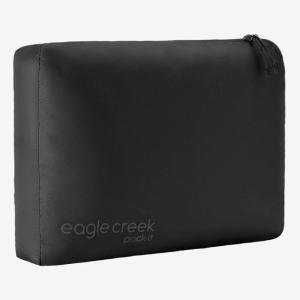 Eagle Creek Pack-It Isolate Cube – Lightweight Clothes Packing Cube for Maximizing Luggage Space – Angled Zippered Opening – Convenient Top Handle – Water-Resistant – Medium – Blue Dawn(Black)