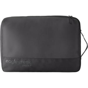 Eagle Creek Pack-It Reveal Cube – Lightweight Packing Cubes for Optimizing Luggage Space – Easy to Carry – Mesh Fabric – Water-Resistant – Easy Grab Zipper – Large – Storm Grey(Black)