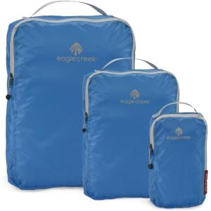 Eagle Creek Pack-It Specter Packing Cubes Set XS/S/M – Durable, Ultra-Lightweight and Water-Resistant Ripstop Fabric Suitcase Organizer Bags for Clothing and Gear, Brilliant Blue