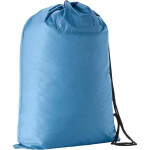 Eagle Creek Portable Laundry Sack – Packable Laundry Sack for Dirty Clothes – Lightweight & Portable – Recycled Materials – Drawstring Cinch Closure – Front Pocket Key Clip – Blue Dawn