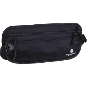 Eagle Creek RFID Blocker Money Belt DLX – Travel Essentials Belt Bag for Men and Women, Adjustable, Moisture-Wicking, Tan(Black)