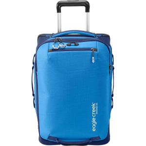 eagle creek Expanse Carry On Suitcase with Wheels, Telescoping Handle, Lockable Zippers, Expandable Main Compartment, Internal Organization/Compression, Aizome Blue (New) – 35L/21.5″