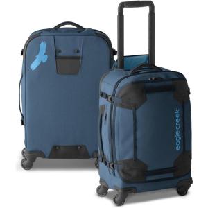 eagle creek Gear Warrior XE 4-Wheel Carry-On Luggage for Travel Essentials – Smooth Rolling Wheels – Lockable Zippers – Interior Laptop Sleeve – Black – 21.74”(Blue)