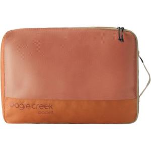 eagle creek Pack-It Reveal Cube – Lightweight Packing Cubes for Optimizing Luggage Space – Easy to Carry – Translucent Fabric – Water-Resistant – Easy Grab Zipper – Large – Mandarin