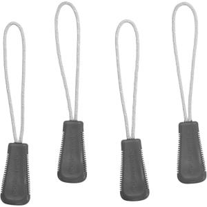 Eagle Creek Reflective Zipper Pull Set, Graphite, Set of 4(Graphite)