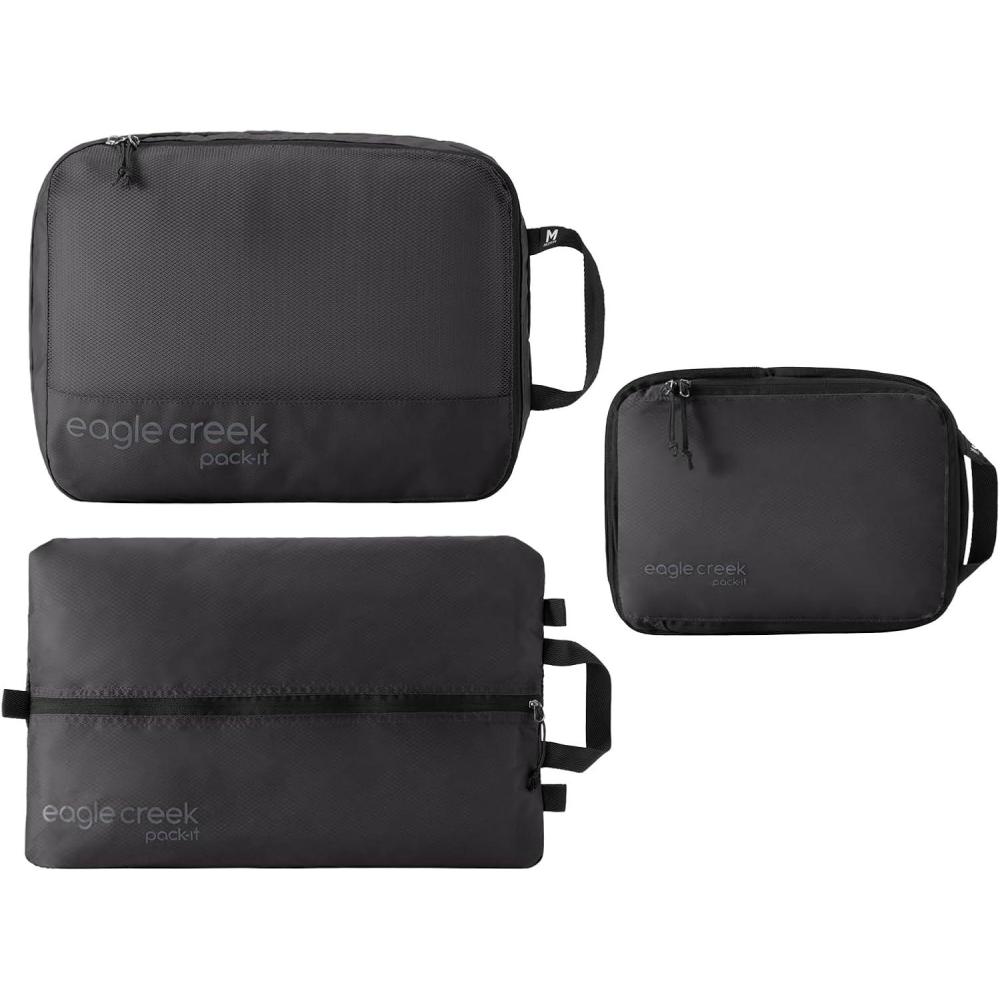imageEagle Creek PackIt Essentials Set Storm Grey SetBlack