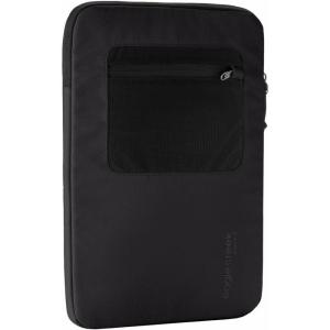 Eagle Creek Pack-It E-Tools Laptop Sleeve for Protecting Tech – External Zippered Mesh Pocket – Impact Resistant – Soft Fleece Lining – Easy Carry Attachment Loops – Storm Grey – 14”(Black)