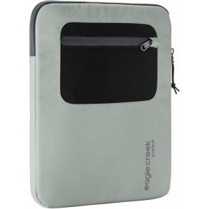 Eagle Creek Pack-It E-Tools Laptop Sleeve for Protecting Tech – External Zippered Mesh Pocket – Impact Resistant – Soft Fleece Lining – Easy Carry Attachment Loops – Black – 12”(Grey)