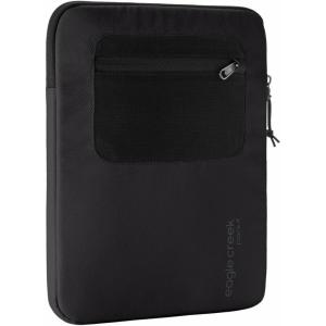 Eagle Creek Pack-It E-Tools Laptop Sleeve for Protecting Tech – External Zippered Mesh Pocket – Impact Resistant – Soft Fleece Lining – Easy Carry Attachment Loops – Black – 12”(Black)